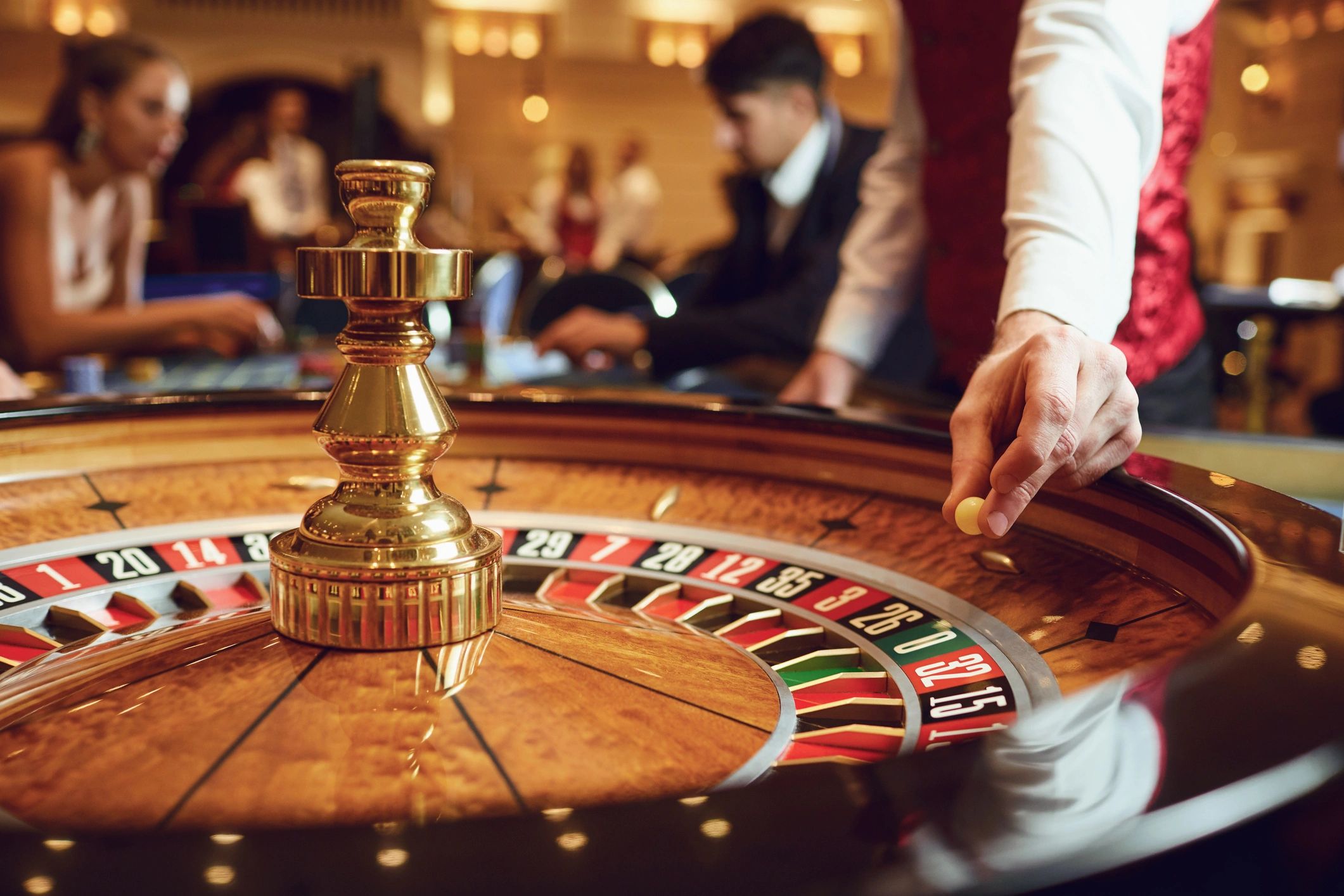 Live poker hand
